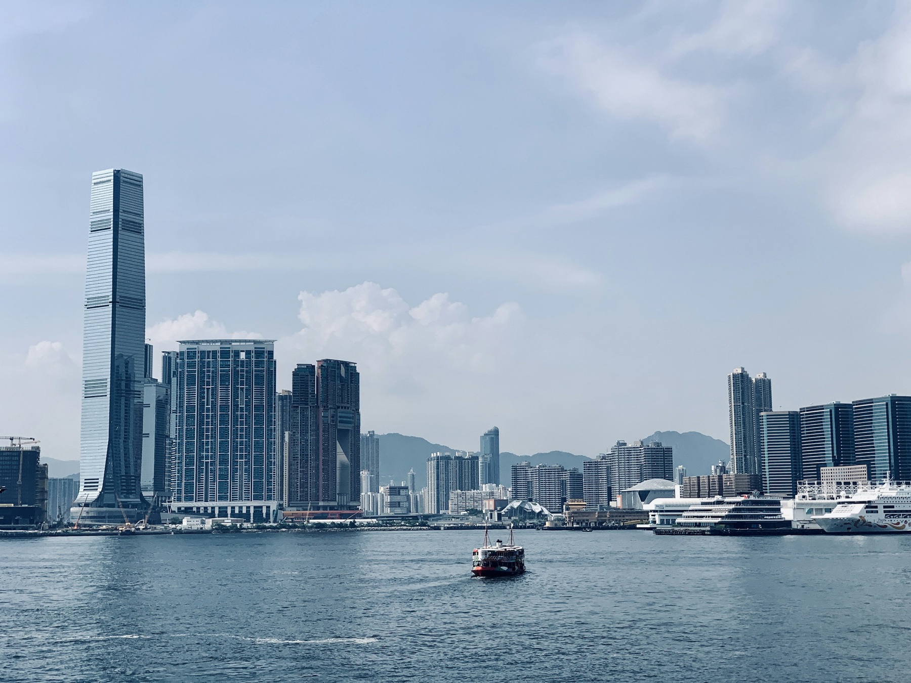 維多利亞港與九龍商業區